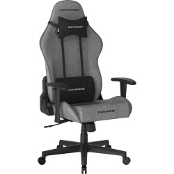 DXRacer PRINCE Gaming Chair, Fabric Grey