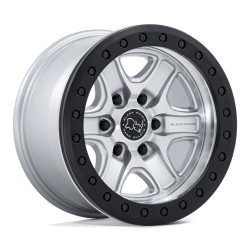 Black Rhino BR200 ECHO TRAIL LOCK BEADLOCK jantă 17x8.5 6x139.7 106.1 ET25, Hyper silver