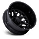 Jante aliaj Fuel Fuel D871 FLUX DUALLY jantă 20x8.25 8x210 154.3 ET-201, Black | race-shop.ro