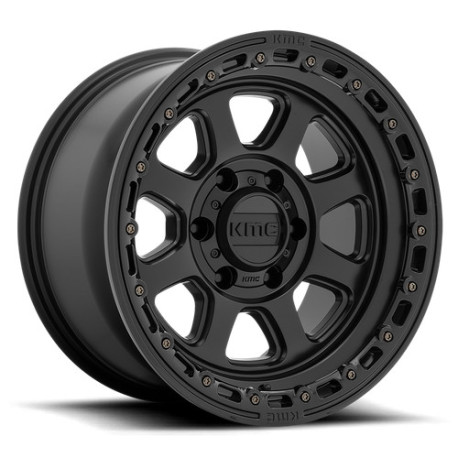 Jante aliaj KMC KMC KM548 CHASE jantă 17x9 6x139.7 106.1 ET0, Satin black | race-shop.ro
