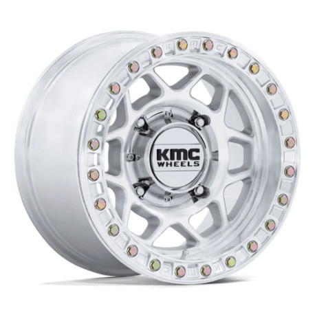 Jante aliaj KMC KMC Powersports KS241 TORX BEADLOCK jantă 15x7 4x137 96 ET38, Silver | race-shop.ro