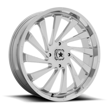 Jante aliaj MSA MSA Offroad Wheels M46 BLADE jantă 22x7 4x137 112.1 ET0, Chrome | race-shop.ro