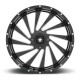 Jante aliaj MSA MSA Offroad Wheels M46 BLADE jantă 24x7 4x156 115.1 ET0, Gloss black | race-shop.ro