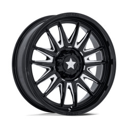 MSA Offroad Wheels M55 COMMANDER jantă 22x7 4x137/4x156 110.1 ET0, Gloss black
