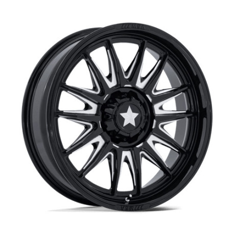 Jante aliaj MSA MSA Offroad Wheels M55 COMMANDER jantă 22x7 4x137/4x156 110.1 ET0, Gloss black | race-shop.ro
