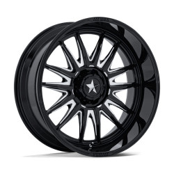 MSA Offroad Wheels M55 COMMANDER jantă 24x10 6x139.7 100.3 ET-25, Gloss black