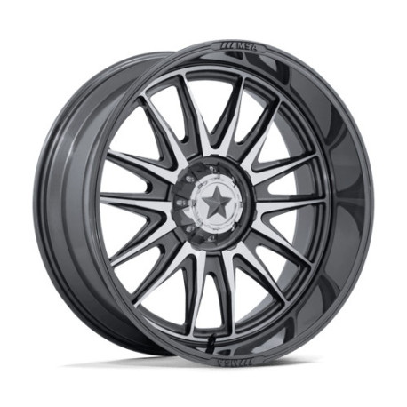 Jante aliaj MSA MSA Offroad Wheels M55 COMMANDER jantă 24x7 5x114.3 72.56 ET0, Platinum | race-shop.ro