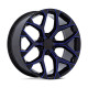 Jante aliaj Performance Replicas Performance Replicas PR176 jantă 24x10 6x139.7 78.1 ET24, Gloss black blue | race-shop.ro