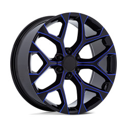 Performance Replicas PR176 jantă 24x10 6x139.7 78.1 ET24, Gloss black blue