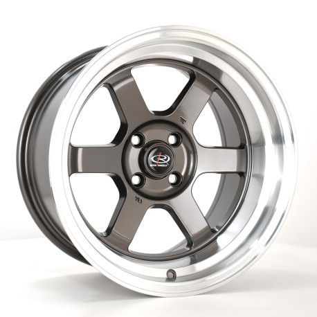 Jante aliaj Rota Rota Grid-V wheel 16X9 4X100 67,1 ET0, Gunmetal | race-shop.ro