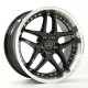 Jante aliaj Forum Forum Vice wheel 18X8.5 5X100 73,1 ET38, Black | race-shop.ro
