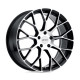 Jante aliaj Petrol Petrol P2B jantă 17x8 5x112 72.1 ET40, Gloss black | race-shop.ro