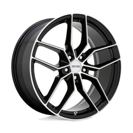 Jante aliaj Petrol Petrol P5C jantă 17x8 5x108 72.1 ET40, Gloss black | race-shop.ro
