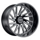 Jante aliaj Tuff Tuff T2A jantă 22x12 8x165.1 122.4 ET-45, Gloss black | race-shop.ro