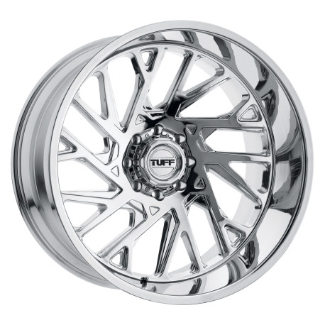 Jante aliaj Tuff Tuff T4B jantă 24x14 8x165.1 125.1 ET-72, Chrome | race-shop.ro