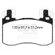Frâne EBC Plăcuțe frână EBC Redstuff Ceramic DP32356C | race-shop.ro