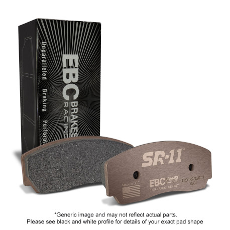 Frâne EBC Plăcuțe frână EBC Racing SR11 Sintered DP8087.30SR11 | race-shop.ro