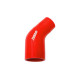 Cot 45° reducție Cot reducție silicon 45° - 15mm (0,59") la 20mm (0,79") | race-shop.ro