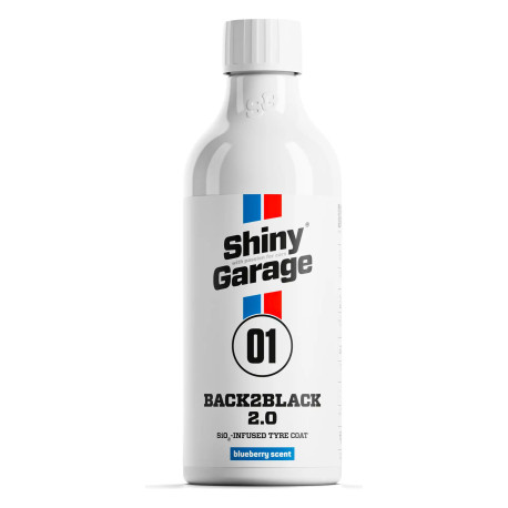 Soluții jante și anvelope Shiny Garage Back2Black Polymer Tire Dressing - renovator anvelope | race-shop.ro