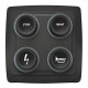 Standalone ecu, display and accessories Ecumaster 4 comenzi CAN KEYBOARD | race-shop.ro