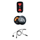 Căști / Headsets ZERONOISE kit de comunicare PIT-LINK TRAINER (Bluetooth, kit de bază) | race-shop.ro