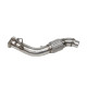 Down pipe, dump pipe RACES downpipe pentru BMW E6x E7x E83 E9x M57N2 2004-2010 | race-shop.ro