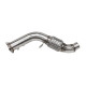 Down pipe, dump pipe RACES downpipe pentru BMW E6x E7x E83 E9x M57N2 2004-2010 | race-shop.ro