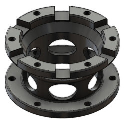 Distanțiere volan OMP, lungime 40mm