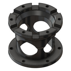 Distanțiere volan OMP, lungime 80mm