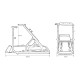 Playseat Races SIM racing cadru de simulator V3 | race-shop.ro
