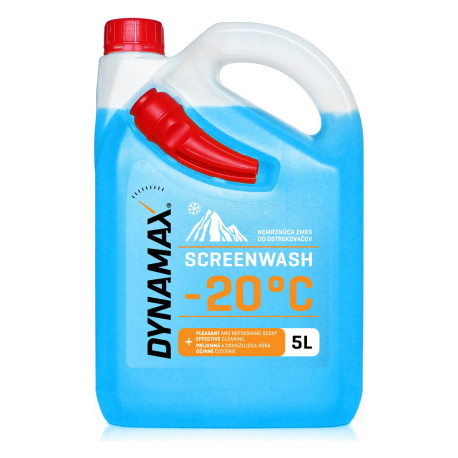 Lichid de spălare a parbrizului Lichid pentru parbriz DYNAMAX SCREENWASH -20 5 L | race-shop.ro