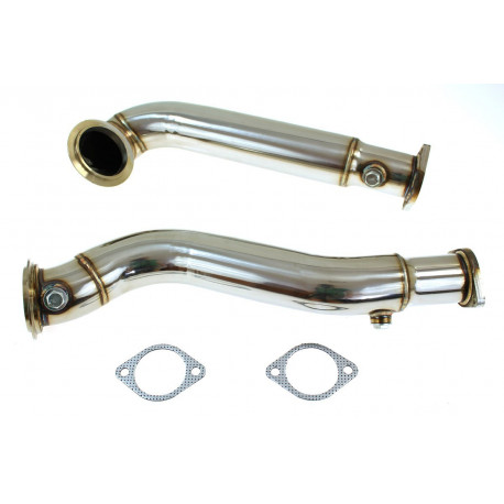 Down pipe, dump pipe RACES downpipe pentru BMW E60 N54 535i | race-shop.ro