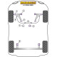 Bucșe din poliuretan Powerflex Bucșă braț față interior Saab 9-3 (1998-2002) | race-shop.ro