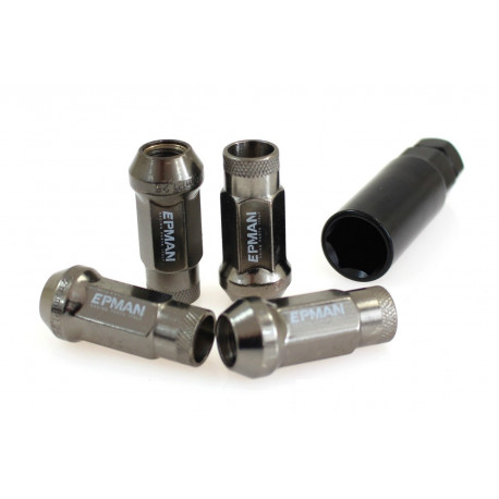 Prezoane și piulițe Set 20buc piulițe EPMAN M12x1.5 / M12x1.25 diferite culori | race-shop.ro