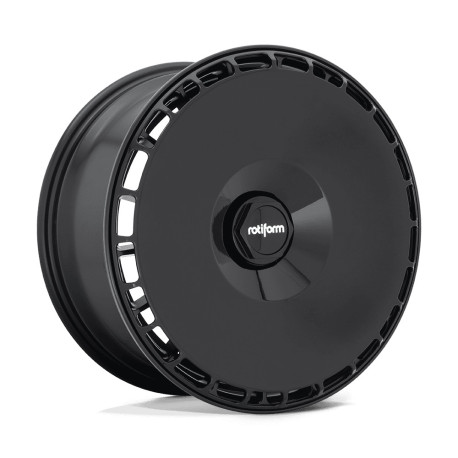 Capace jante Rotiform AeroDisc capac jantă 19" Flat Mesh, GLOSS BLACK | race-shop.ro