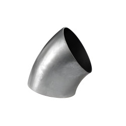 Cot inox 45°, 70mm, scurt