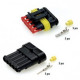 Cabluri, conectori și terminale Conector rezistent la apă 2 sau 6 pin | race-shop.ro
