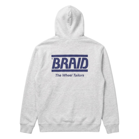 Geci și hanorace Hanorac BRAID, gri deschis | race-shop.ro