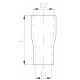 Cuplă reducție dreapă Cuplă reducție dreaptă silicon - 63mm (2,5") la 89mm (3,5") | race-shop.ro
