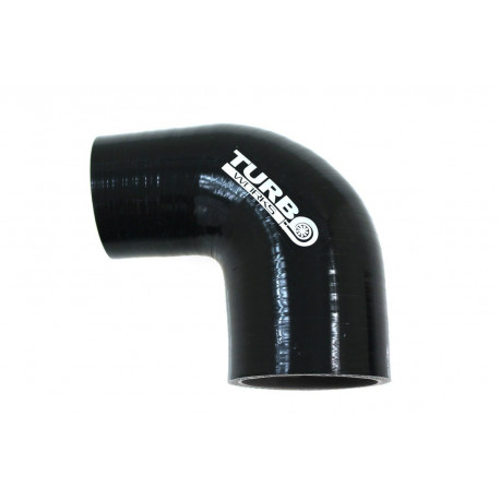 Cot 90° reducție Cot de reducție siliconic 90° , 89mm (3,5") la 102mm (4") | race-shop.ro