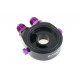 Adaptoare filtru de ulei Modina filtru de ulei intare / ieșire AN10 black | race-shop.ro