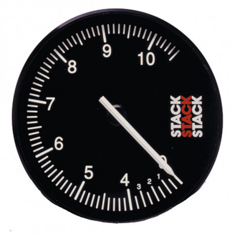Ceasuri peste 80mm Ceas indicator STACK ST200 Clubman RPM 80mm, 0 - 4 -10500rpm - Black | race-shop.ro