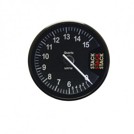Ceasuri peste 80mm Ceas indicator STACK ST200 Clubman RPM 80mm, 0 - 6 -15000rpm - Black | race-shop.ro