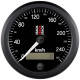 Ceasuri peste 80mm Ceas indicator STACK Professional viteză 80mm - Black | race-shop.ro