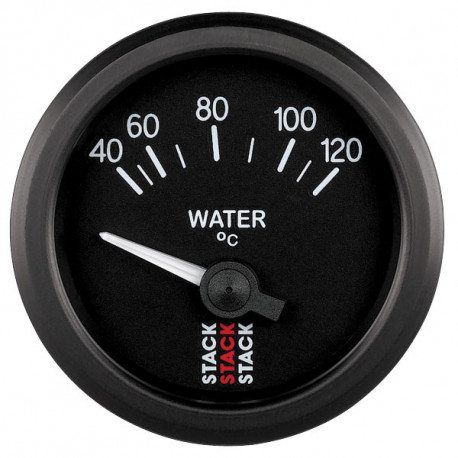 Ceasuri bord STACK standard 52MM Ceas indicator STACK Temperatură apă 40 - 120°C (electric) | race-shop.ro