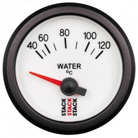 Ceasuri bord STACK standard 52MM Ceas indicator STACK Temperatură apă 40 - 120°C (electric) | race-shop.ro