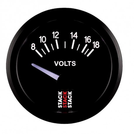 Ceasuri bord STACK standard 52MM Ceas indicator STACK încărcare 8- 18V (electric) | race-shop.ro