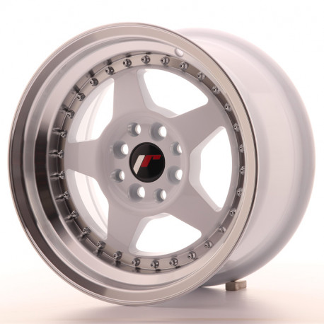 Jante Jante Japan Racing JR6 15x8 ET25 4x100/108 White | race-shop.ro