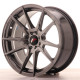 Jante Jante Japan Racing JR21 17x8 ET35 4x100/114 Hyper Black | race-shop.ro
