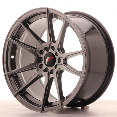 Jante Jante Japan Racing JR21 17x9 ET20 5x100/114 Hyper Black | race-shop.ro